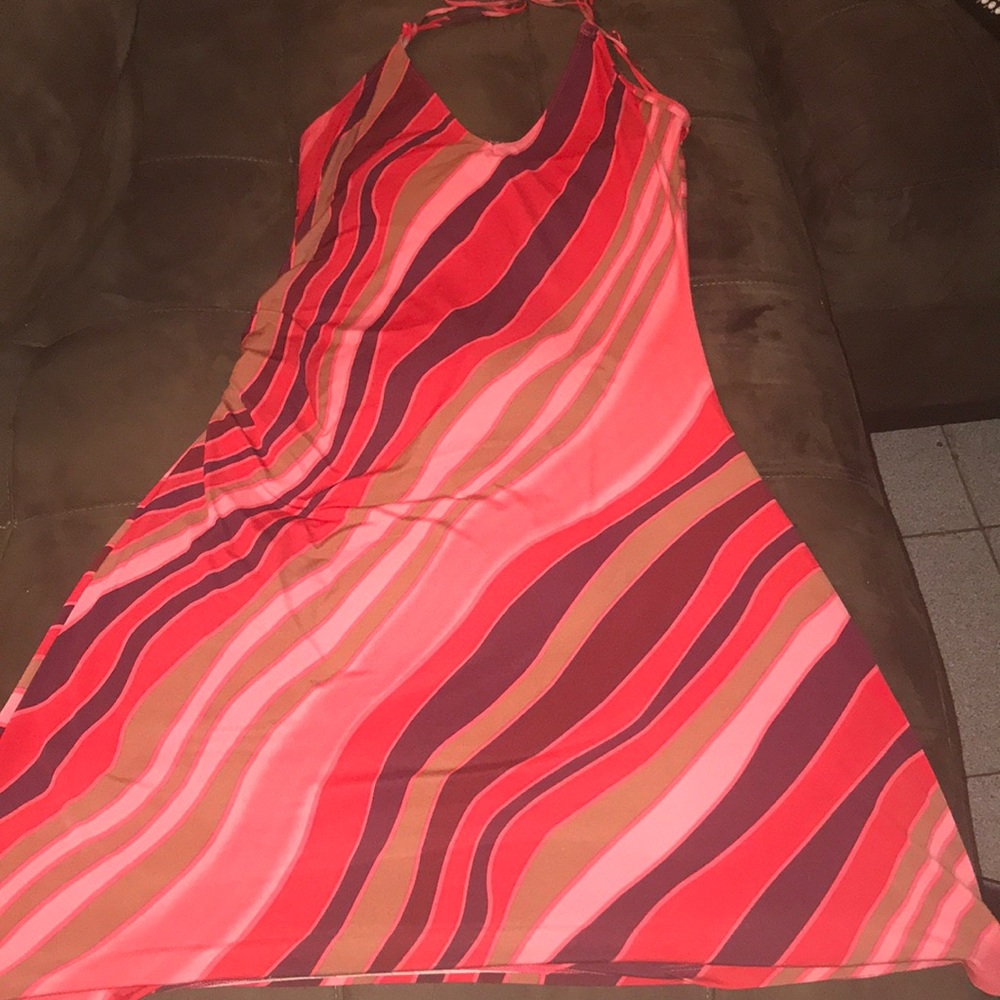 Vintage H&M NWOT Asymmetrical print summer dress